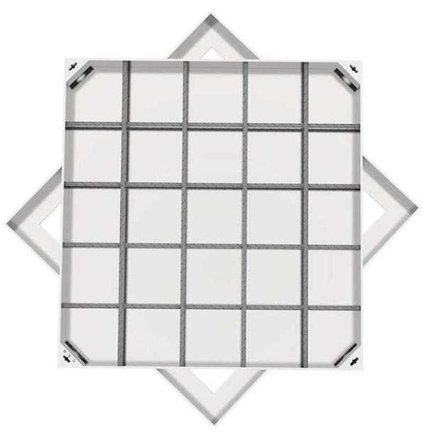 沙坪坝不锈钢方井展示